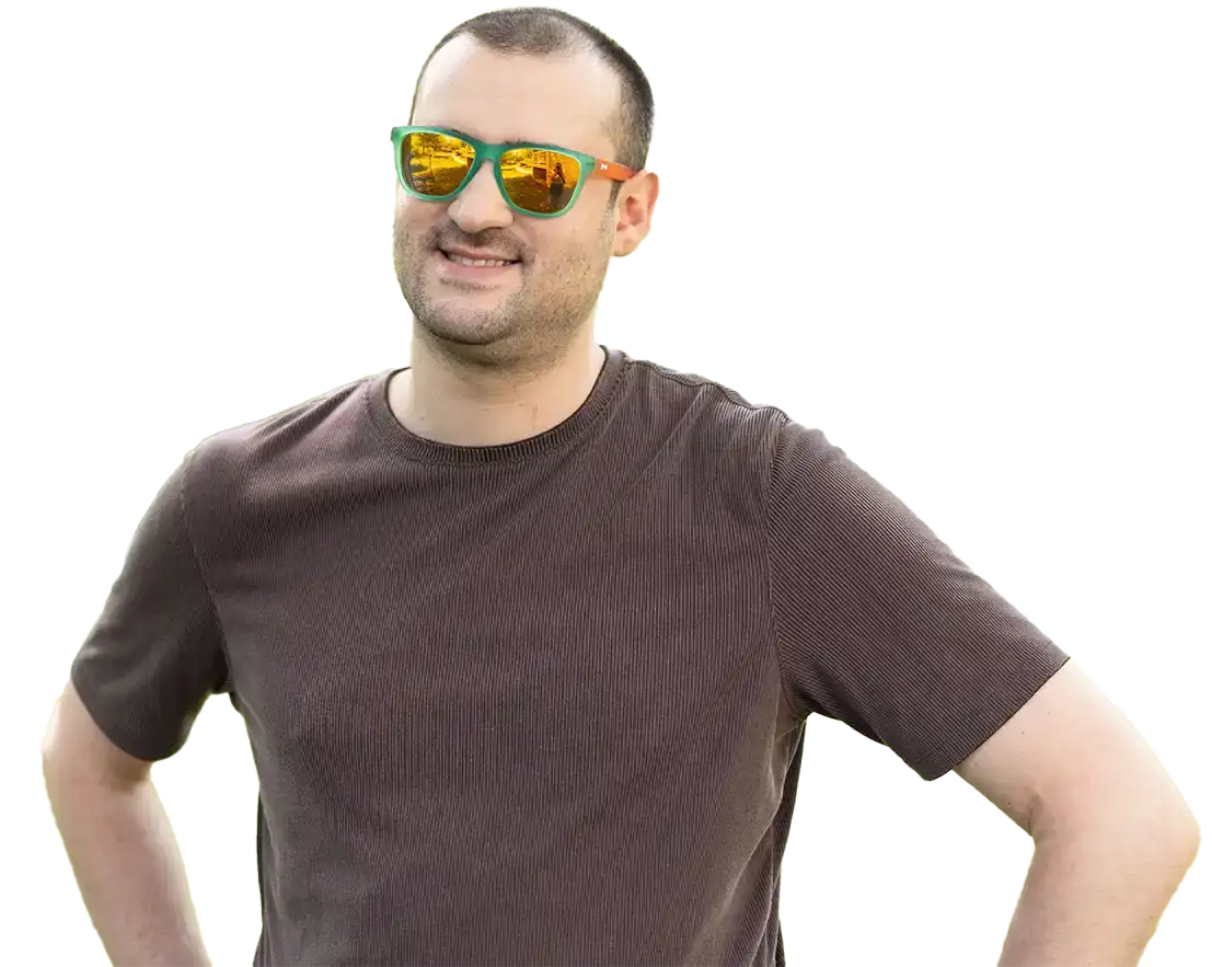 Chad Lewine, founder of Crystopa Forge